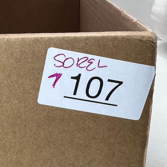 SOREL Explorer II Drift Waterproof Boots Tawny Buff/Ceramic Women's 7 NWOB - Picture 10 of 10